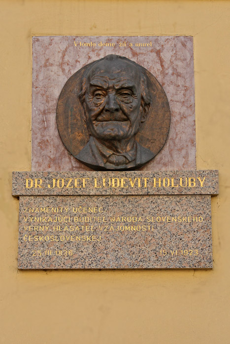 dr. Jozef Ľudevít Holuby vedec, botanik, polyhistor, národopisec, evanjelický kňaz, historik, archeológ, spisovateľ, etnograf, národný buditeľ