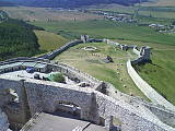 pohľad z veže Spišského Hradu
