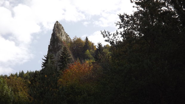Sokolia skala nad Kamenicou - Čergov