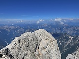  pohľad z Jôf di Montasio 2 754 m