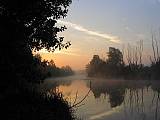 ráno na rieke Ipeľ
