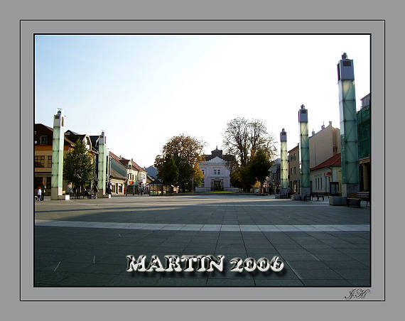 mesto Martin - centrum