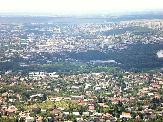 mesto Nitra zo Zobora