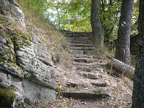 schody v prírode