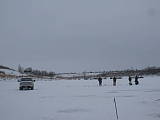 icefishing na Red River