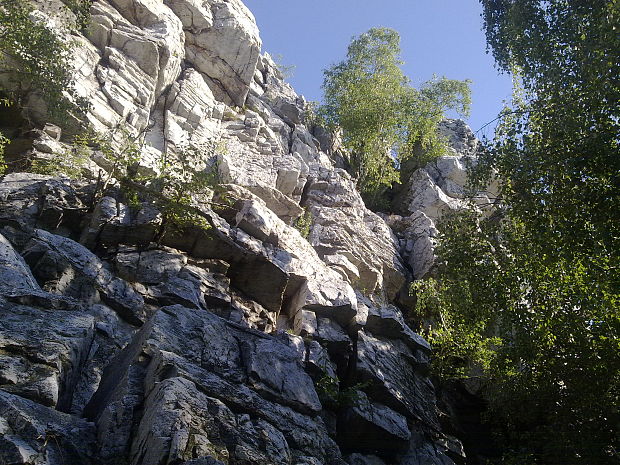 skalny masiv vrchu zobor