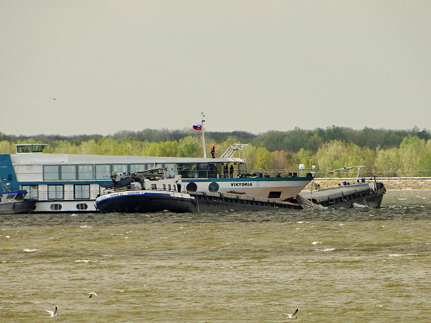 zrážka ľodí na Dunaji