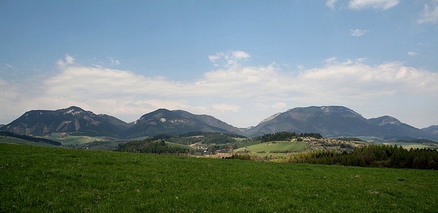 Chočské vrchy nad Bukovinou