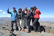 "Vrcholové družstvo" na vrchole Chacaltaya 5421 m.n.m.