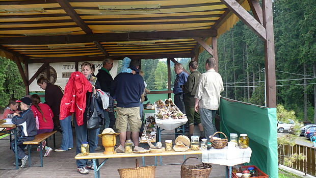 Oravská Lesná - výstava húb