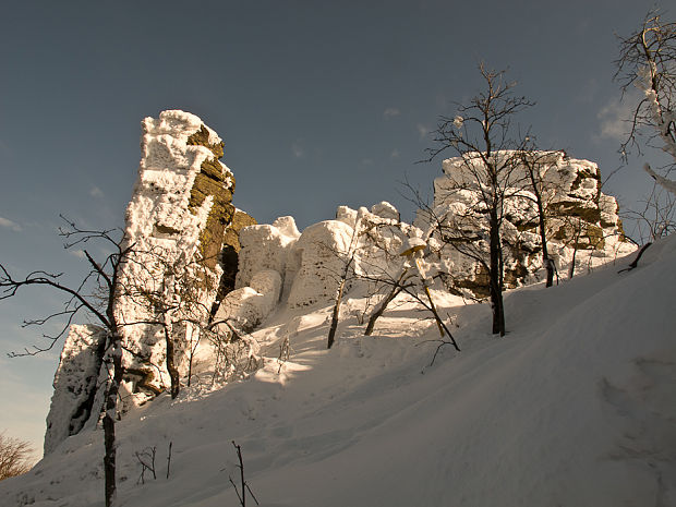 Kláštorské skaly ( v zimnom šate )