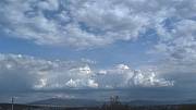 búrkové mraky nad Slanskými vrchmi