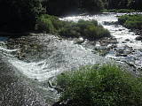 vodopád zugov na rieke Nitra