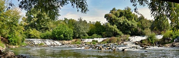 kaskády na rieke Nitra