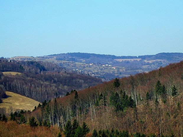 Žitková (ČR) - pohľad z Drietomy