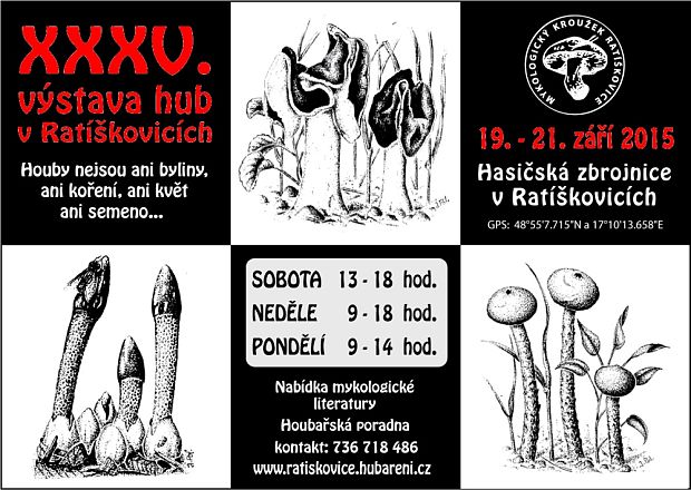35. ročník výstavy hub v Ratíškovicích