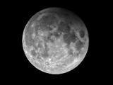 Mesiac - čiastočné zatmenie