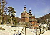 drevený kostolík - Bodružal