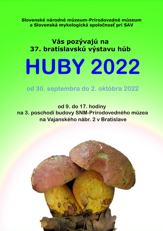 Výstava HUBY 2022 v Bratislave