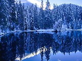 Zimný  Blajzloch v Slovenskom raji 
