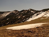 vrch Chleb 1646 m.n.m. a Hromové 1636 m.n.m. od Oštiepkovej muldy