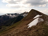 vrch Pekelník 1609 m.n.m. a Malý Fatranský Kriváň 1671 m.n.m.
